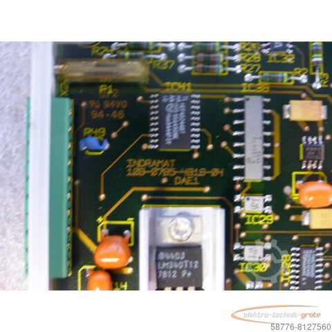 Component Indramat DAE1 109-0785-4A19-04 Karte