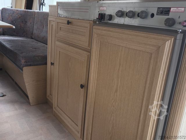 Caravana KIP KG 48 TN Wohnwagen Toilet + Etagenbett