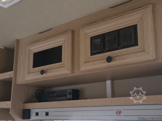 Caravana KIP KG 48 TN Wohnwagen Toilet + Etagenbett