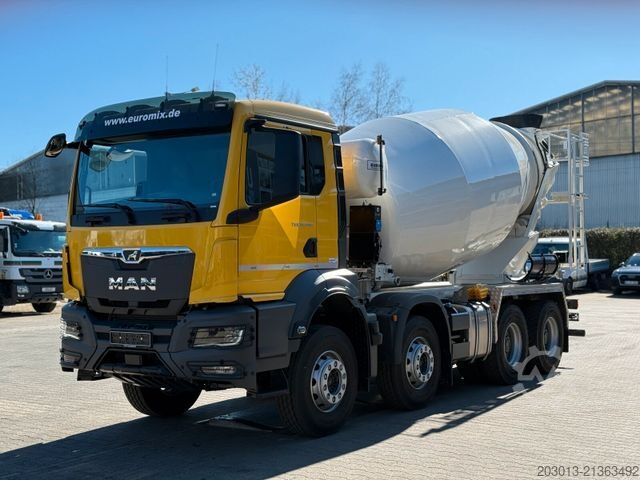 Kamion mikser za beton MAN 35.440 8x4 BB CH Betonmischer Euromix 10 m³