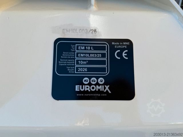 Kamion mikser za beton MAN 35.440 8x4 BB CH Betonmischer Euromix 10 m³