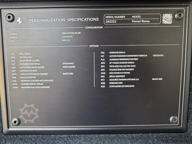 Kombivan FERRARI Roma Coupe Schwarz