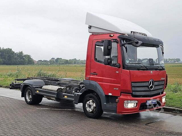 Containertransport MERCEDES-BENZ ATEGO 816 WB 362 AIRCO GERMAN