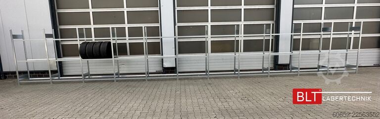Modulreol ca. 34,56 lfm. Reifenregale META für bis zu 360 Reifen! Neuware
