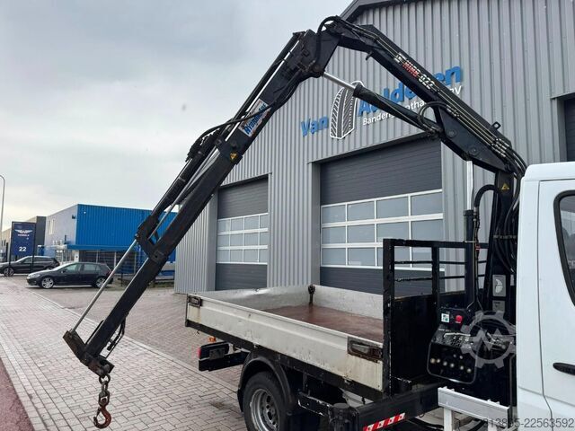 Sklápěč Mercedes-Benz 513 CDI, Crane Hiab 022-2 kipper