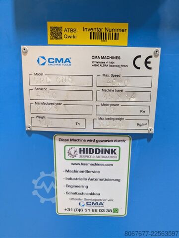Univerzalni obradni centar CMA Maschinen GmbH GRD 4514