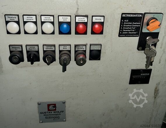 Excenterpers voor 2-handbediening Gustav Wolff EPV 32 RKZ