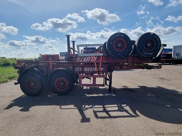 Containervervoer Koelner 20 ft | Steel suspension