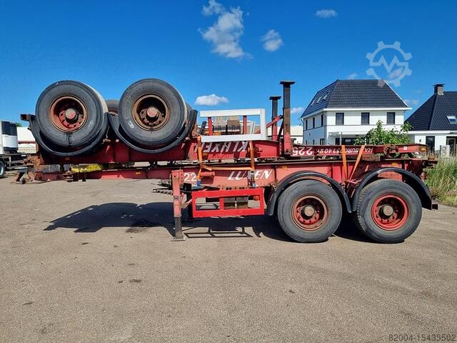 Containervervoer Koelner 20 ft | Steel suspension