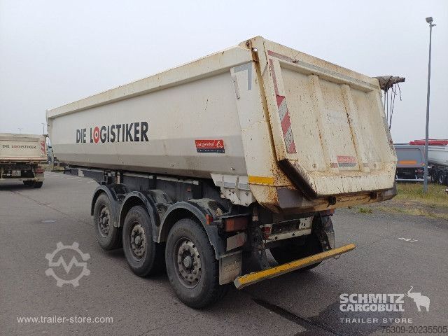 Semiremorcă basculantă Langendorf Kipper Stahlrundmulde 24m³