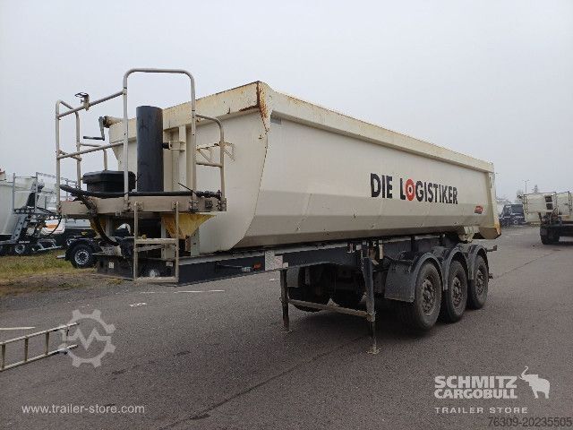 Semiremorcă basculantă Langendorf Kipper Stahlrundmulde 24m³