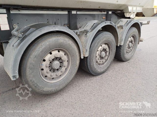 Semiremorcă basculantă Langendorf Kipper Stahlrundmulde 24m³