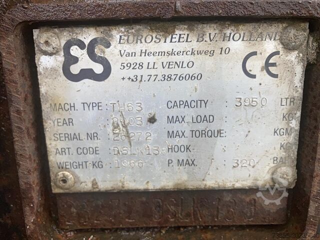 Kaşık Eurosteel TH63 Grapple bucket