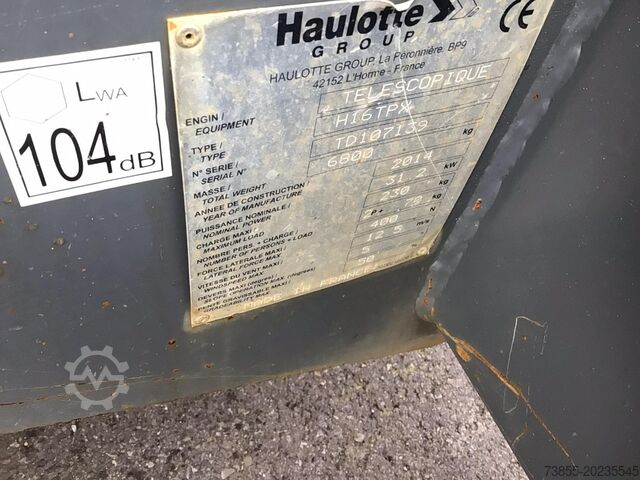 Elevador de lança telescópica Haulotte H16 TPX (15.44 meters)