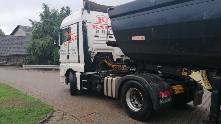 Trator MAN TGX 18.480 4x2 BLS WITH TIPPER HYDRAULIC AND GOOD TIRES