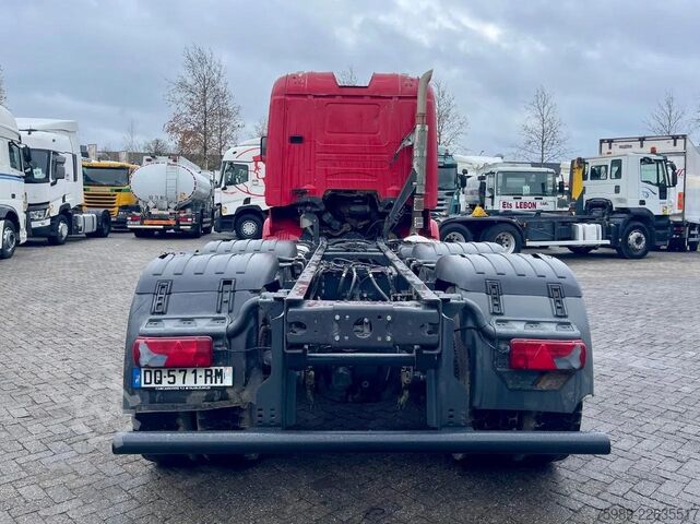 Chassi med hytt Scania R580 V8 6x4, RETARDER, 614915 km FULL SPRING!  ...