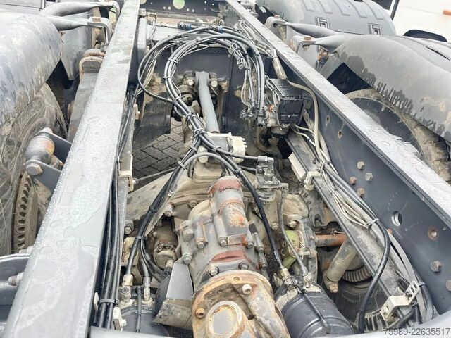 Chassis med førerhus Scania R580 V8 6x4, RETARDER, 614915 km FULL SPRING!  ...