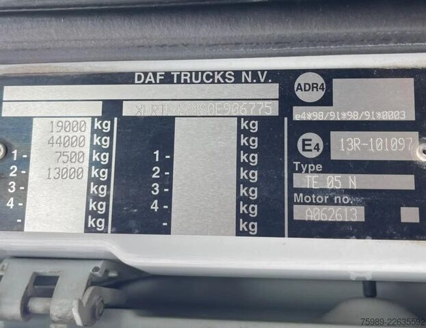 Standard-SZM DAF XF 105.460 euro 5 , RETARDER, PARK CLIMA, FRIGO