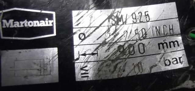 Pneumatische cilinders Martonair SM/925