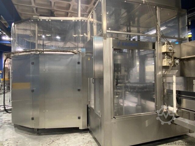 μηχανή παραγωγής ποτών Bottling krones PET Water Bottling Bottling Line ISOFILL 30.000 BPH