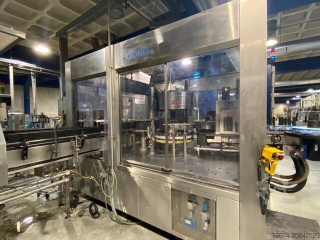 μηχανή παραγωγής ποτών Bottling krones PET Water Bottling Bottling Line ISOFILL 30.000 BPH
