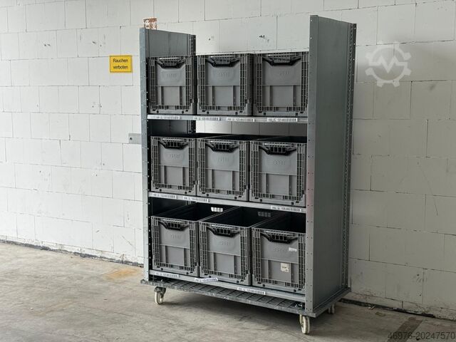 Højlager etagevogn, etagevogn, rullevogn Etagenwagen Dexion HI280 Abm.: 1.965 x 652 mm