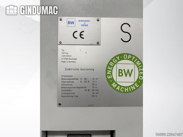 Burkhardt-Weber MCX750 M1 Burkhardt-Weber MCX750 M1