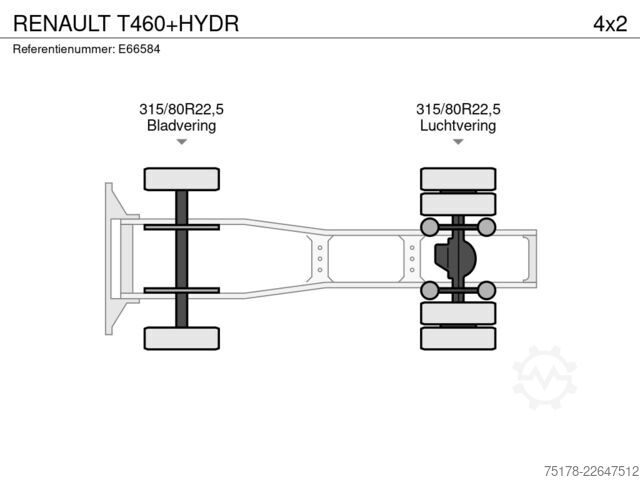 Standard-SZM RENAULT T460+HYDR