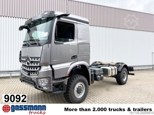 Vrachtwagenchassis Mercedes-Benz Arocs 1830/40 A 4x4, mehrfach vorhanden!