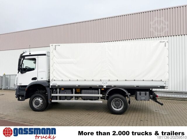 Lastbil med flak Mercedes-Benz Arocs 1827/30 A 4x4, mehrfach vorhanden!