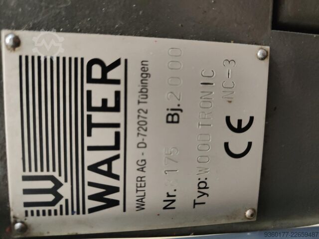 Mașină de ascuțit lame de ferăstrău Walter Woodtronic NC3
