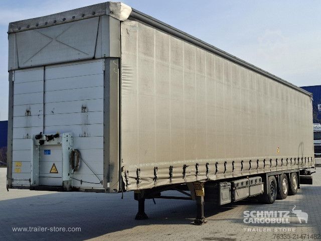 Nyitott ponyvás félpótkocsi Schmitz Cargobull Curtainsider Mega Double deck