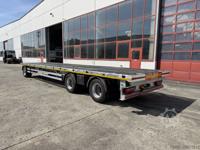 Open trailer Möslein T 3 Plato 10,5 m  3 Achs Jumbo Platoanhänger 10,50 m, Breitbereifung, Mega