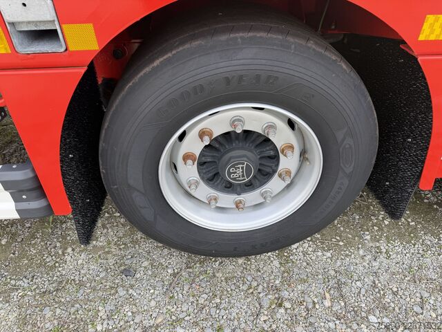 Low loader semitrailer Kässbohrer LB3E  3 Achs Mega Satteltieflader, Jumbo, Wenig Benutzt