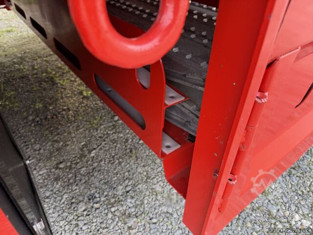 Low loader semitrailer Kässbohrer LB3E  3 Achs Mega Satteltieflader, Jumbo, Wenig Benutzt