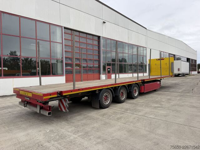 Low loader semitrailer  t3  3 Achs Satteltieflader Mega