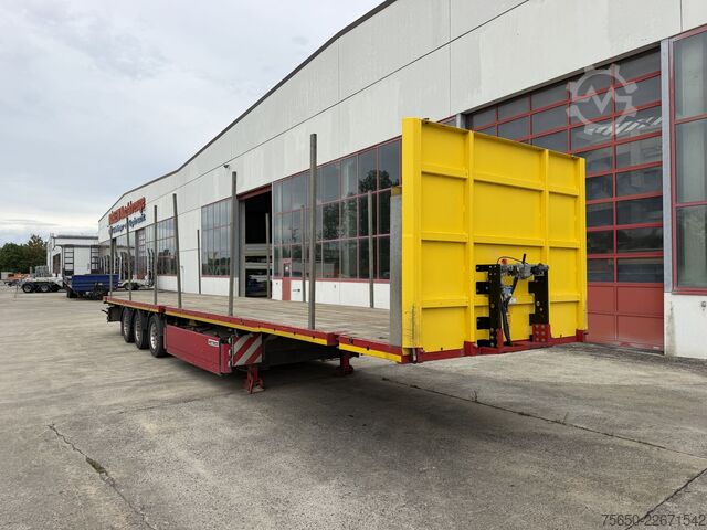 Low loader semitrailer  t3  3 Achs Satteltieflader Mega