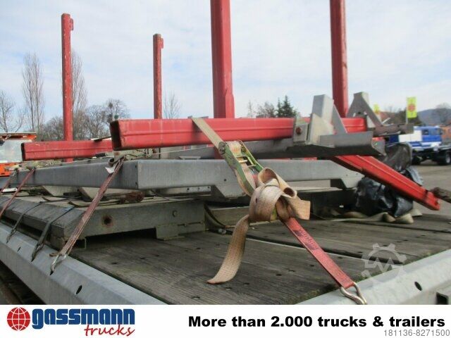 LKW mit Pritsche (offen)  Pritschenaufbau mit Wechselsystem für