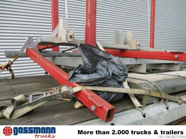 LKW mit Pritsche (offen)  Pritschenaufbau mit Wechselsystem für