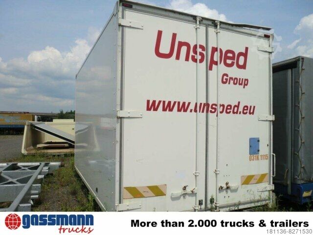 Φορτηγό κουτί (κουρμπαριστό) SOMMER Kofferaufbau