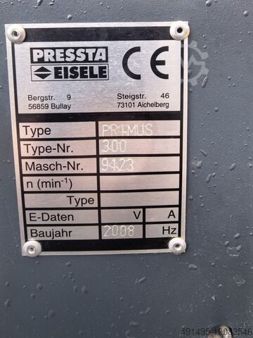 Palenfreesmachine PRESSTA PRIMUS 300
