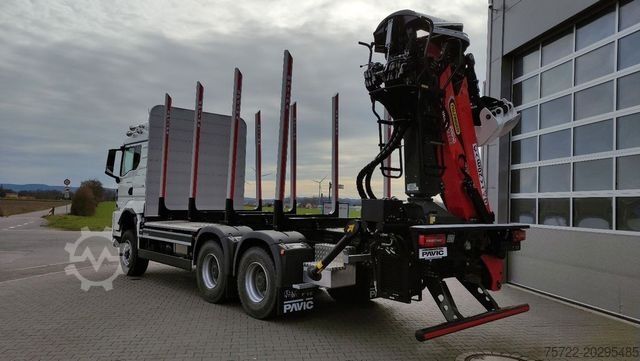 Houttransportwagen MAN TGS 33.520 6x6 BL RADSTAND 3900mm Sofort Verfügb