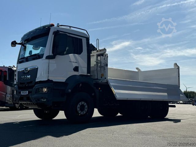 Háromirányú billenő teherautó MAN TGS 33.480 6x4 BB Meiller 3-Seitenkipper Bordmat