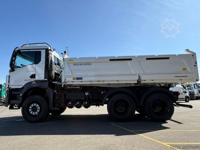 Háromirányú billenő teherautó MAN TGS 33.480 6x4 BB Meiller 3-Seitenkipper Bordmat