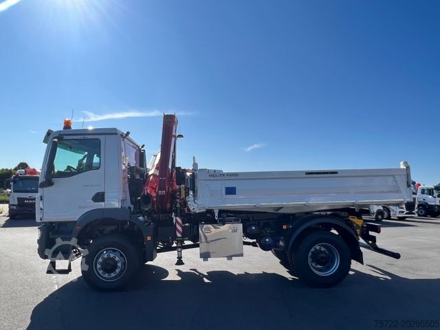 Inne MAN TGM 18.320 4x4 BB KRAN FASSI/PALFINGER AUF LAGER