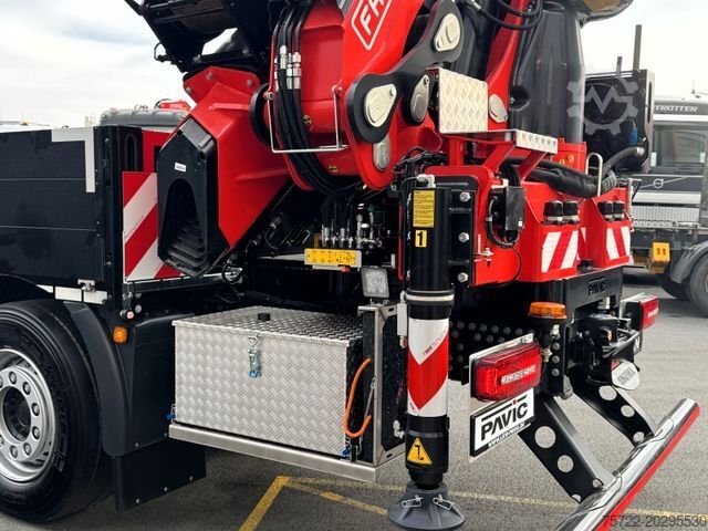 Żuraw samochodowy MAN TGX 26.540 6x2-4 LL Containerpritsche/Fassi 545