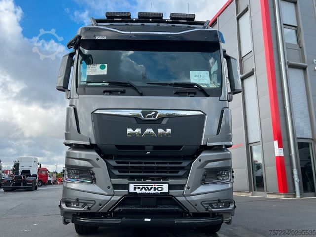 Houttransportwagen MAN TGX 26.580 6x4 BL Kurzholz Kran nach Wahl