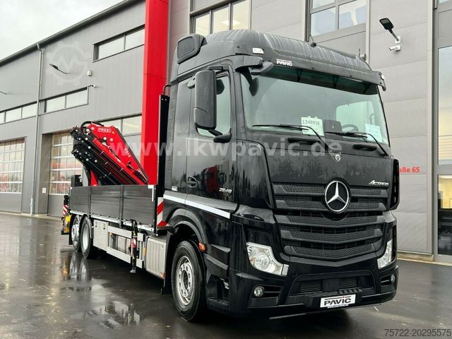 Autolaadkraan MERCEDES-BENZ ACTROS 2548/CONTAINERPRITSCHE/KRAN FASSI F545