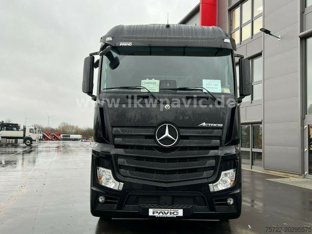 Żuraw samochodowy MERCEDES-BENZ ACTROS 2548/CONTAINERPRITSCHE/KRAN FASSI F545