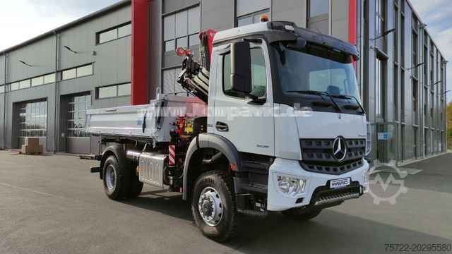 Altro MERCEDES-BENZ AROCS 1835/4x4/3S-KIPPER/FASSI/SOFORT VERFÜGBAR